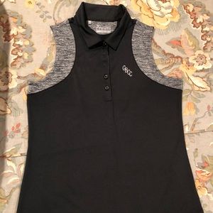 Under Amour sleeveless golf tee, Ladies size Large